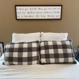 POTTERY BARN PILLOW SHAMS